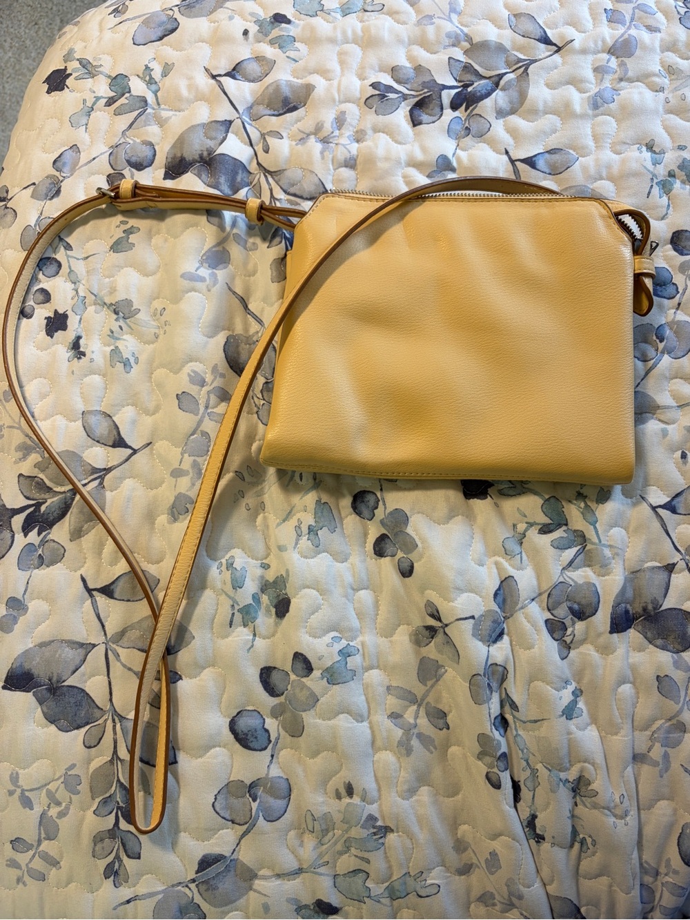 Butter Yellow Crossbody Purse